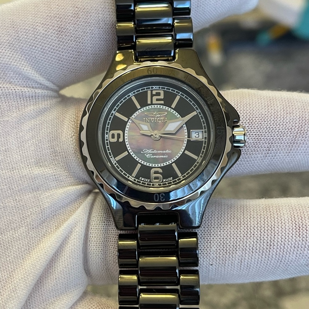 Invicta Automatic Ceramic Mod 3322 39mm Unisex Swiss Made